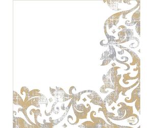Duni Dunisoft Tovaglioli Festiva Bianchi 40X40Cm 60 Pezzi