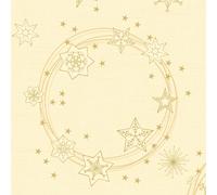 Duni Dunisoft Tovaglioli Star Shine Cream 40 X 40Cm 60 Pezzi