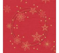 Duni Dunisoft Tovaglioli Star Shine Red 40 X 40Cm 60 Pezzi