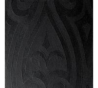 Duni Elegance - Tovaglioli Lily, 40 x 40 cm, confezione da 40 pezzi, colore: Nero
