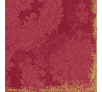 Duni Klassik Servietten 4 Strati 40 X 40 CM Royal Bordeaux 50 Pezzi