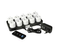 Duni LED Set Moving Flame 38x 36mm 10 Pezzo [EEK: n.rel]