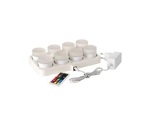 Duni Set di Candele a LED Mini con Carica 8pc euroshoppingonline