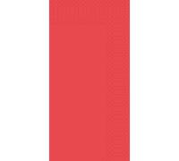 Duni Tovaglioli Rosso 33 x 33cm 3lagig 1/8 Bordo 250 Pezzo IN Un Confezione