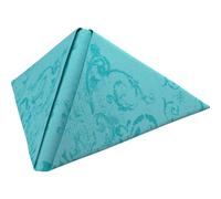 Dunilin-Serviette Opulento Menta Blu