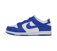 Dunk Low Preschool Scarpe da basket (bianco/Hyper Royal/Hyper Royal) (FB9108-131, blu/bianco), Blu/bianco, 1 Little Kid