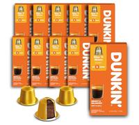 Dunkin’ Donuts Rise ’N Shine - 100 capsule di caffè - 100% Arabica - Tostatura chiara, gusto fresco e leggero - Caffè delicato ed energetico - Compatibile con macchine Nespresso