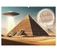 Dunkle Mysterien (Wandkalender 2026 DIN A2 quer), CALVENDO Monatskalender: Entdecken Sie die verborgenen Geheimnisse und düsteren Mysterien unserer Welt.