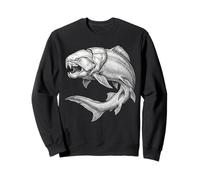 Dunkleosteus Paleontologia Fossile Pesce corazzato Devoniano Felpa