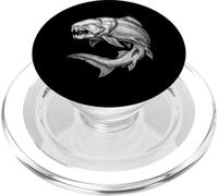 Dunkleosteus Paleontologia Fossile Pesce corazzato Devoniano PopSockets PopGrip per MagSafe