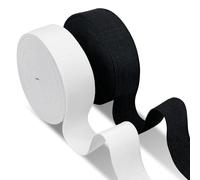 Dunkwckore 2 cinghie elastiche in gomma da 30 mm, per cucire, 2 pezzi