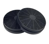 Dunkwckore 2x Filtro Cappa Cucina Ø 175mm, Ricambio Filtro Cappa ai Carboni Attivi, Cooker Hood Parts & Accessories per Klarstein Filtri Carboni Attivi