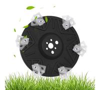 Dunkwckore Disco a 6 Lame, Rinforzato di Fibra Vetro con 6 Lame und Vitis per Rasaerba, Tagliaerba Disco Rotativo Compatibile con M500, M700, WR167E, WR141E, Vision M600