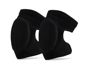 Dunkwckore Ginocchiere Lavoro, 1 Paio 20 mm Regolabile Spugna Spessa Ginocchio, Comode Antiscivolo Morbide Professionali Ginocchiere Protezione da Lavoro per Pallavolo, Snowboard, Danza, Piastrellista