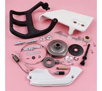 DUNLAP Catena Freno Frizione Pignone Coperchio Maniglia Tamburo Cerchio Misura for Stihl MS180 MS170 018 017 MS 180 170 Motosega Fascia Bar Prigioniero Dado Kit di Riparazione