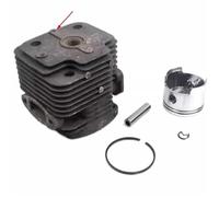 DUNLAP Kit Cilindro E PISTONE 1E48F for SOFFIATORI 1E48FP 6300 EB650 KS865 PB-770 63CC TRIVELLA Terra Anelli Cilindro Clip Perno Trapano(Type A Auger)