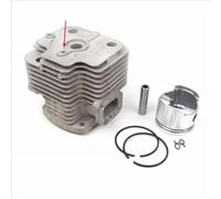 DUNLAP Kit Cilindro E PISTONE 1E48F for SOFFIATORI 1E48FP 6300 EB650 KS865 PB-770 63CC TRIVELLA Terra Anelli Cilindro Clip Perno Trapano(Type B Blower)