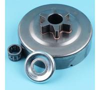 DUNLAP Pignone catena sperone tamburo frizione 3/8 "6T e cuscinetto ad aghi adatto for motosega STIHL MS180 MS170 018 017 MS 170 180