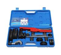 DunleyMin Curvatubi manuale, 6 - 22 mm, set di taglio per tubi, dotato di 7 diverse teste di piegatura, in rame a 90°