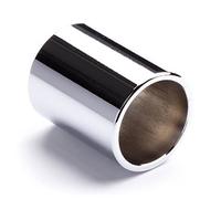 Dunlop© »221 CHROME STEEL SLIDE« Slide di metallo per chitarra - Breve