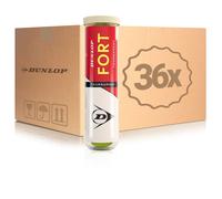 DUNLOP Pallina da tennis Fort Tournament, per sabbia, campo duro e erba, 4 palline