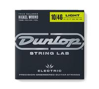 Dunlop 3PDEN1046 - Corde per chitarra elettrica, in nichel, misura media, 10 - 46, confezione da 3