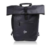 Dunlop 4 in 1 Zaino bici impermeabile 25L con portabottiglie Nero Nero 25L Minimalista