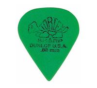 Dunlop 412R88 Confezione da 72 Plettri Tortex Sharp Green 88mm Confezione da ...