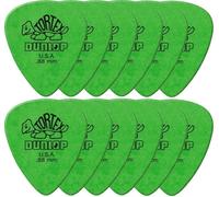 DUNLOP Plettri 418P88, confezione da 12 plettri (0,88 millimetri)
