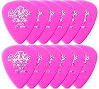 Dunlop Delrin Plectrums 12 Packs