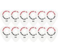 Jim Dunlop Plettro Tortex® Flex™ X da 50 mm Confezione da 12