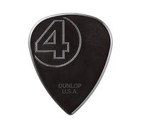 DUNLOP - 447PJP138 JIM ROOT SIGNATURE NYLON PLAYER'S PACK/6, Confezione da 6 plettri, colore Nero