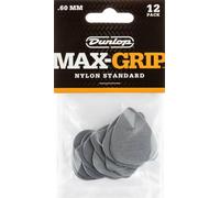 Jim Dunlop Plettri Max-Grip Nylon Standard 0,60 mm Confezione da 12