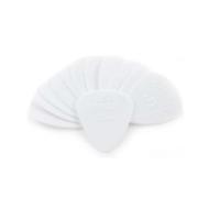 Jim Dunlop 44P.38 Plettri in Nylon Standard, Spessore da 0.38 mm, 12 Pezzi, Bianco