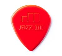 Dunlop 47 Plektren NYLON JAZZ III red 1.38 mm