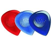 Jim Dunlop Big Stubby Plettri Per Chitarra Confezione Da 6 1.0Mm White Black Red Blue