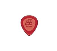 Dunlop Big Stubby plettri per chitarra Confezione da 24 1.0mm Red