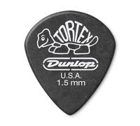 DUNLOP - 482P1.50 PITCH BLACK JAZZ III 1.50, Player's Pack da 12 plettri Pitch Black Standard 1.50mm