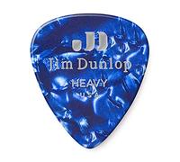 Dunlop 483 Picks GENUINE CELLULOID CLASSIC blue Perloid, Heavy