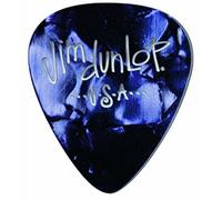 Dunlop 483 - Plettri Genuine Celluloid Classic, 72 Pz, Colore: Viola