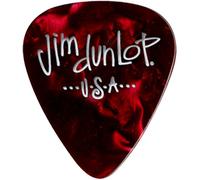 DUNLOP 483P-09 Medium Red Pearloid Player's Pack 12 Plettri