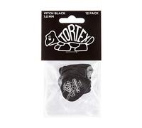 Dunlop 488P1.0 Plettro Pitch Black, 1.0 Mm, 12/Player, Confezione