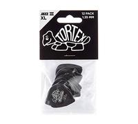 Dunlop 498 TORTEX JAZZ III XL Picks (12-Pack) 1.35 mm black