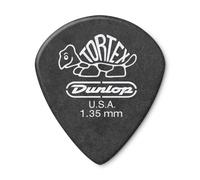 Dunlop 498R1.35 Tortex Jazz III XL Black 1.35mm 72/Bag