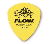 Jim Dunlop - Tortex Flow Standard Confezione Da 72 .73 Mm Yellow