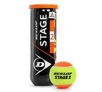 Tubo di 3 palline da tennis Dunlop Stage 2 Jaune TU