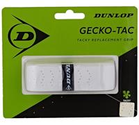 DUNLOP 613261 Gecko-Tac Replacement Tennis Grip, White, 1 Pezzo