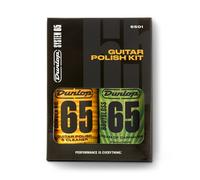 JIM DUNLOP - 6501 System 65 Guitar Polish Kit, per Pulizia Corpo Chitarra Elettrica e Acustica, Include 2 Prodotti Formula65 e 2 Panni in Microfibra
