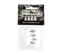 Dunlop 9004P White Plastic Thumbpicks Ex Large - 4 Picks