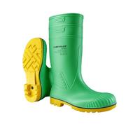 Dunlop - Stivali di sicurezza Dunlop Acifort HazGuard ESD, colore: Verde, Verde Nero Giallo, 45 EU